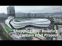 Isolamento acustico Vitrificato Fassata della parete del sipario di vetro 5 mm - 19 mm Spessore