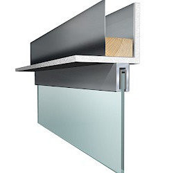 tenda di vetro del progetto di 4-25mm Fixd per i centri commerciali e le fabbriche