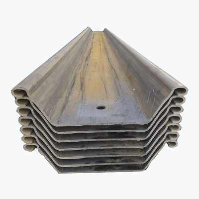 Larghezza d'acciaio 770mm delle palancole laminate a caldo a forma di U Az13-770 12 metri di lunghezza