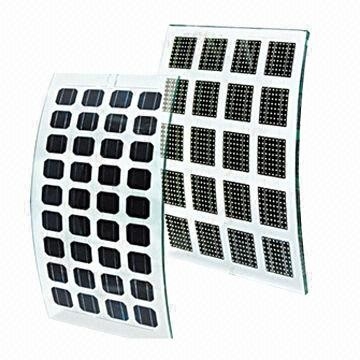 Il chiaro pannello solare temperato modellato si arca vetro fotovoltaico per la caratteristica del modulo di BIPV