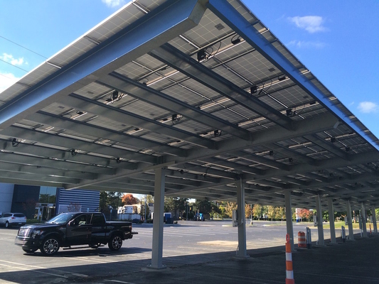 Sistema solare del montaggio del Carport delle strutture solari d'acciaio a doppio uso dei Carports