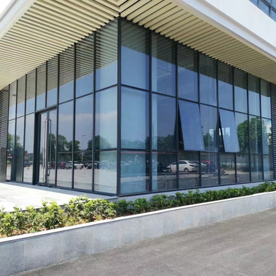 Struttura di vetro di alluminio di Windows del pannello del nastro moderno della facciata per costruzione