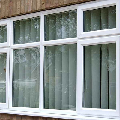 Struttura d'acciaio di plastica UPVC Windows per la parete divisoria della facciata esteriore