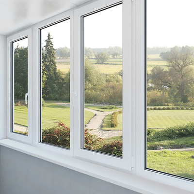 Struttura d'acciaio di plastica UPVC Windows per la parete divisoria della facciata esteriore