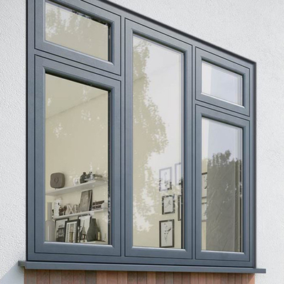Struttura d'acciaio di plastica UPVC Windows per la parete divisoria della facciata esteriore