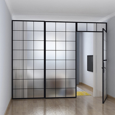 6 - pareti temperate personalizzabili spesse del divisore in vetro di 12mm con la porta facile installare