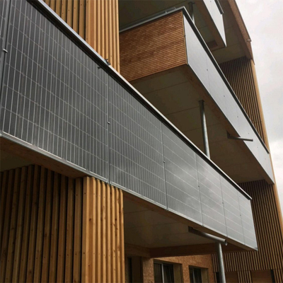 Photovoltaics integrato costruzione rispettosa dell'ambiente recinta per le costruzioni della villa