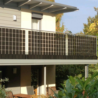 Photovoltaics integrato costruzione rispettosa dell'ambiente recinta per le costruzioni della villa
