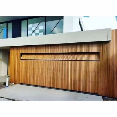Finitura in legno finitura in legno in alluminio lastre moderno look per garage