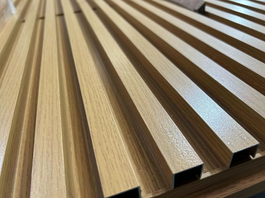 Finitura in legno finitura in legno in alluminio lastre moderno look per garage