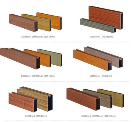 Acciaio in legno di alluminio soffitto lamiera di metallo estesa rivestita maglia decorativa di metallo estesa