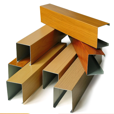 Acciaio in legno di alluminio soffitto lamiera di metallo estesa rivestita maglia decorativa di metallo estesa