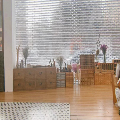 Bello trasparente intero corpo interno vetro mosaico per vetro a colori blocco piastrella cucina