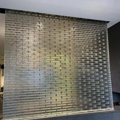 Piastrelle di vetro trasparente per il muro interno completo per la cucina