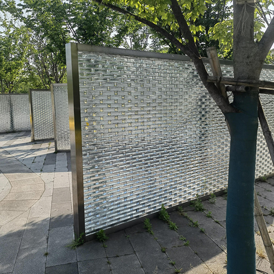 Piastrelle di vetro trasparente per il muro interno completo per la cucina
