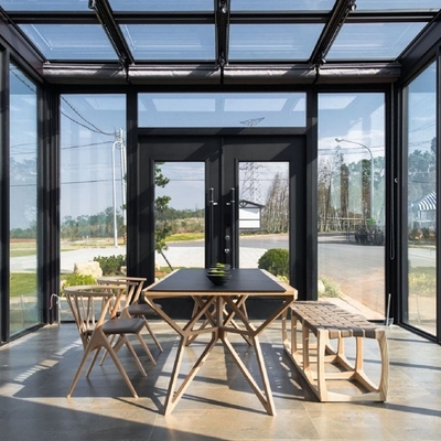 Serra ad ottagono con vetro isolato e dimensioni personalizzate