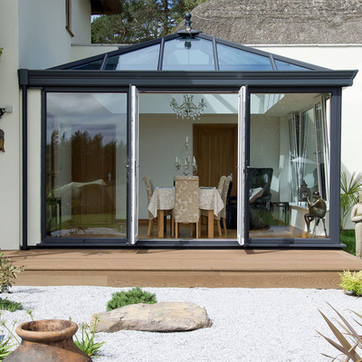 Serra ad ottagono con vetro isolato e dimensioni personalizzate