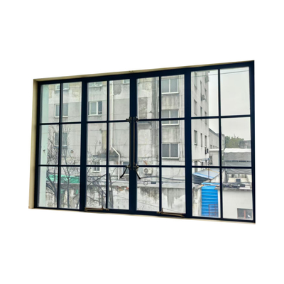 Finestre in vetro di alluminio resistenti alle intemperie a prezzi accessibili / porte in acciaio resistenti al fuoco con facile installazione
