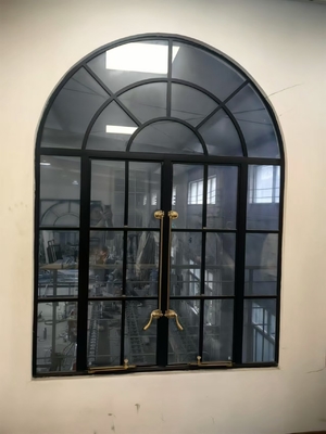 Finestre in vetro di alluminio resistenti alle intemperie a prezzi accessibili / porte in acciaio resistenti al fuoco con facile installazione