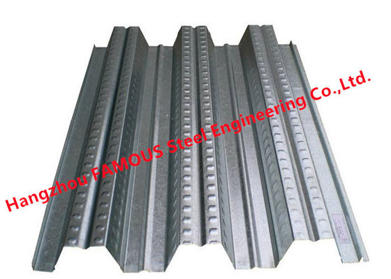Portata del metallo di Q345 0.8-1.5mm alta di Decking ondulato del pavimento