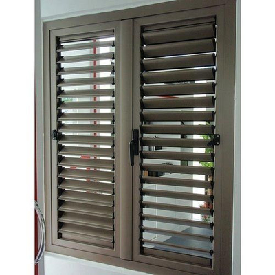 Finestra a persiana regolabile in alluminio su misura Breezeway Jalousie Windows