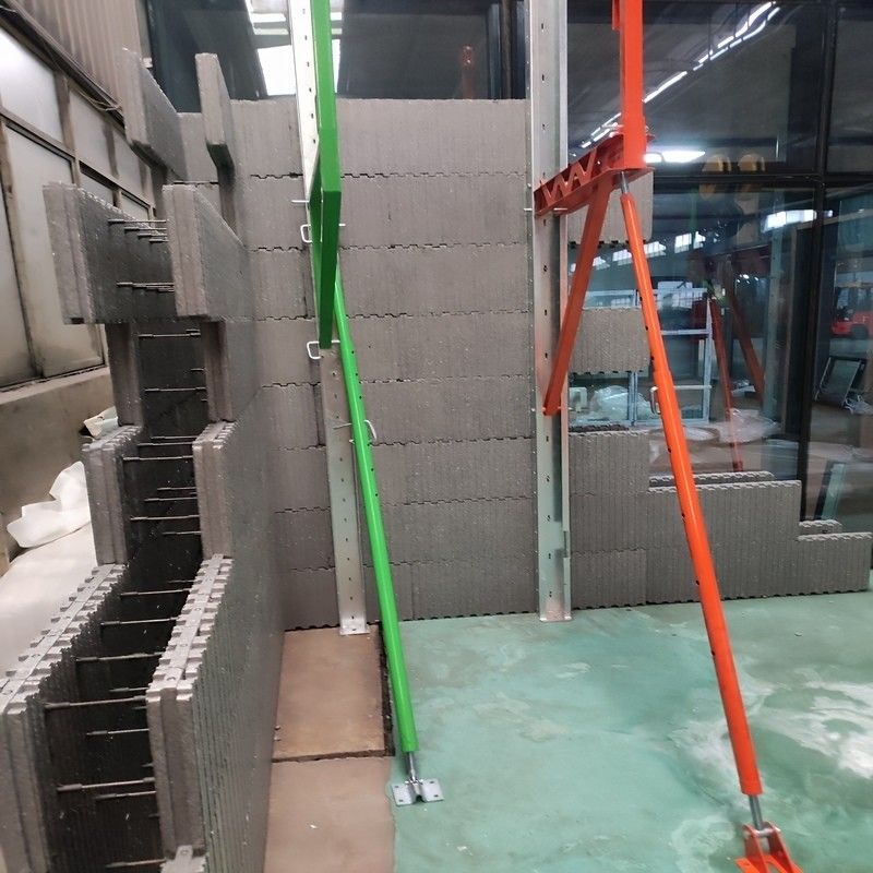 steel bracing system for icf wall